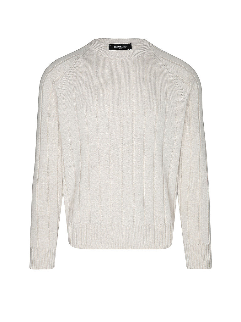 Gran Sasso Jersey de cachemira crema