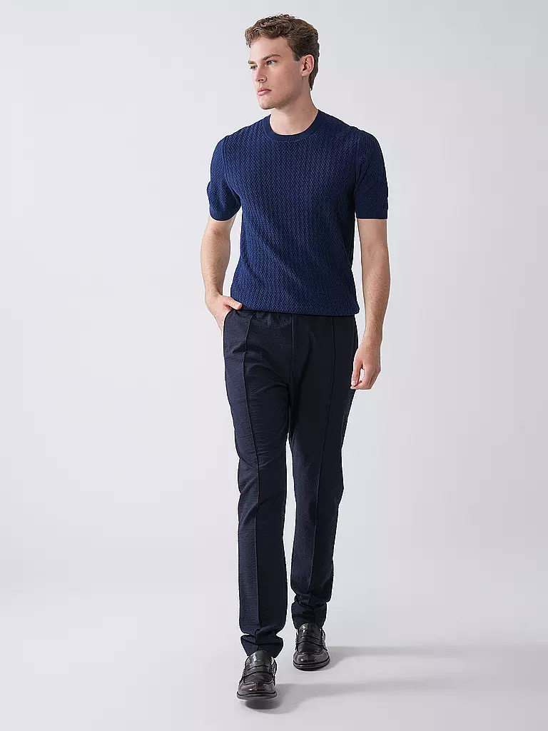 GRAN SASSO | Camiseta | Azul oscuro