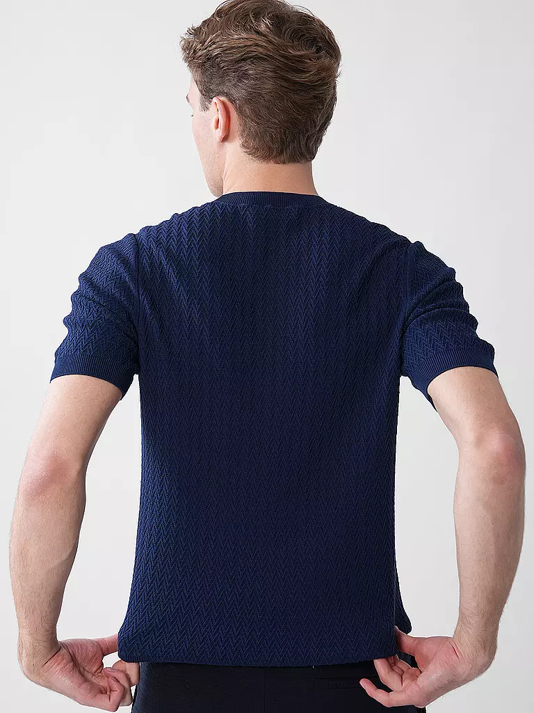 GRAN SASSO | Camiseta | Azul oscuro