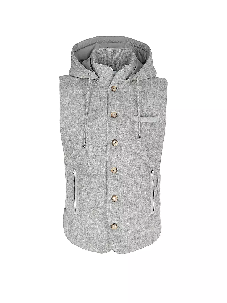 GRAN SASSO | Chaleco | Gris claro