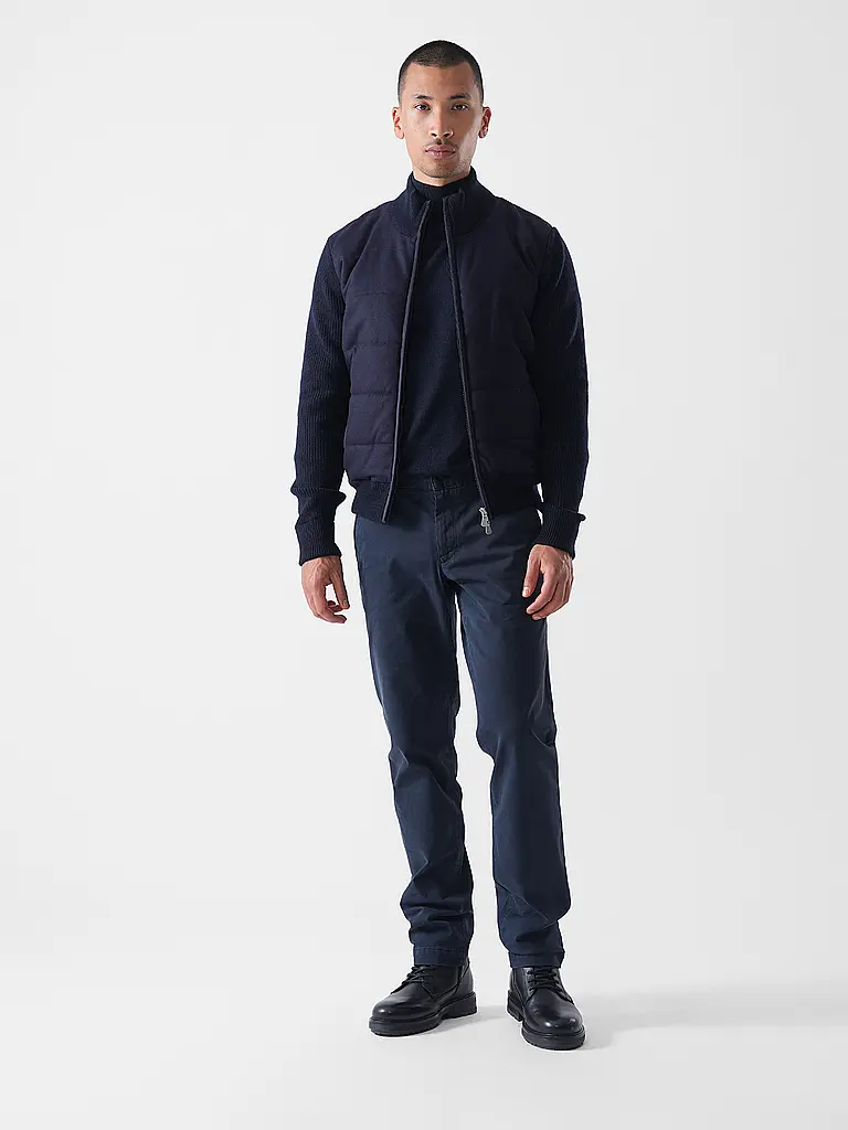 GRAN SASSO | Chaqueta híbrida | Azul oscuro