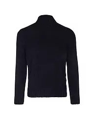 GRAN SASSO | Jersey de cuello alto | Azul oscuro
