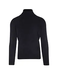 GRAN SASSO | Jersey de cuello alto | Azul oscuro