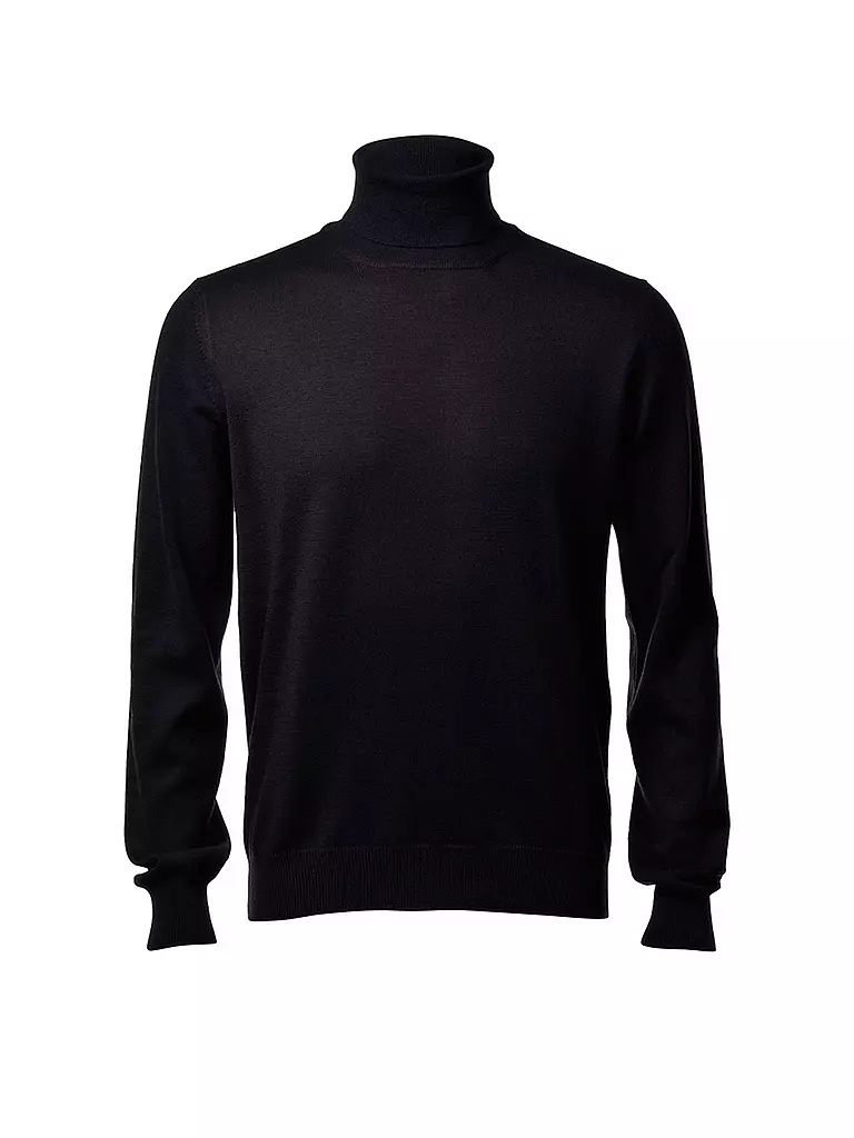 GRAN SASSO | Jersey de cuello alto | Negro