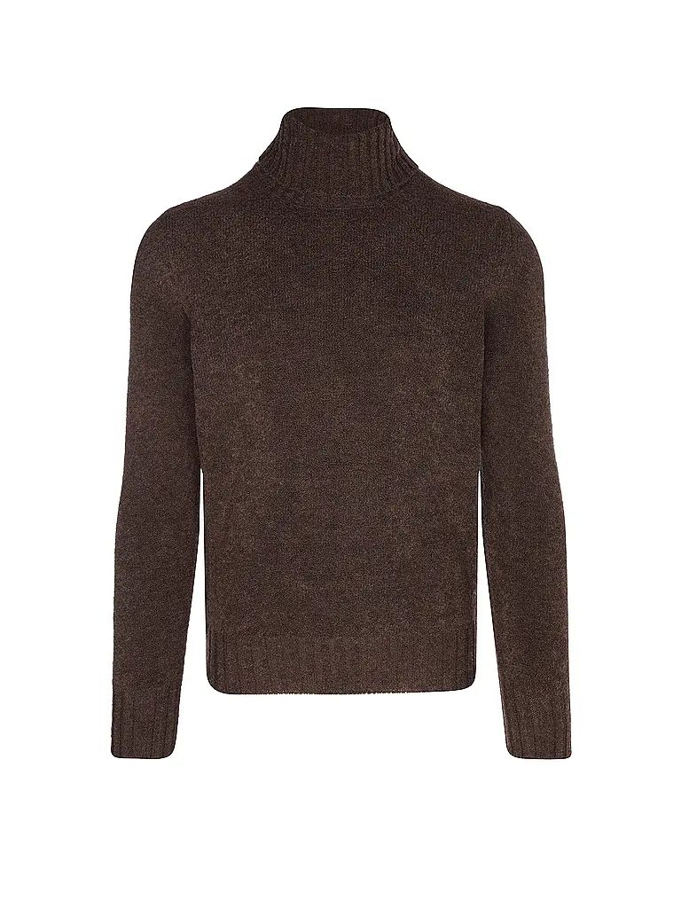 GRAN SASSO | Jersey de cuello alto | Marrón