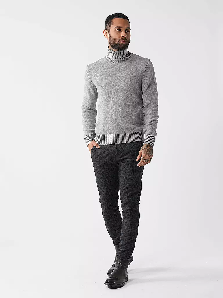 GRAN SASSO | Jersey de cuello alto | Gris