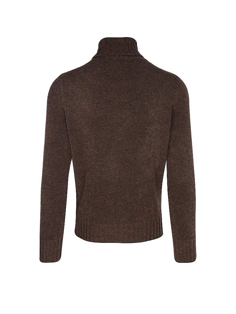 GRAN SASSO | Jersey de cuello alto | Marrón