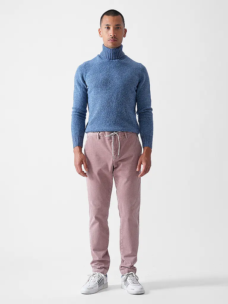 GRAN SASSO | Jersey de cuello alto | Azul claro
