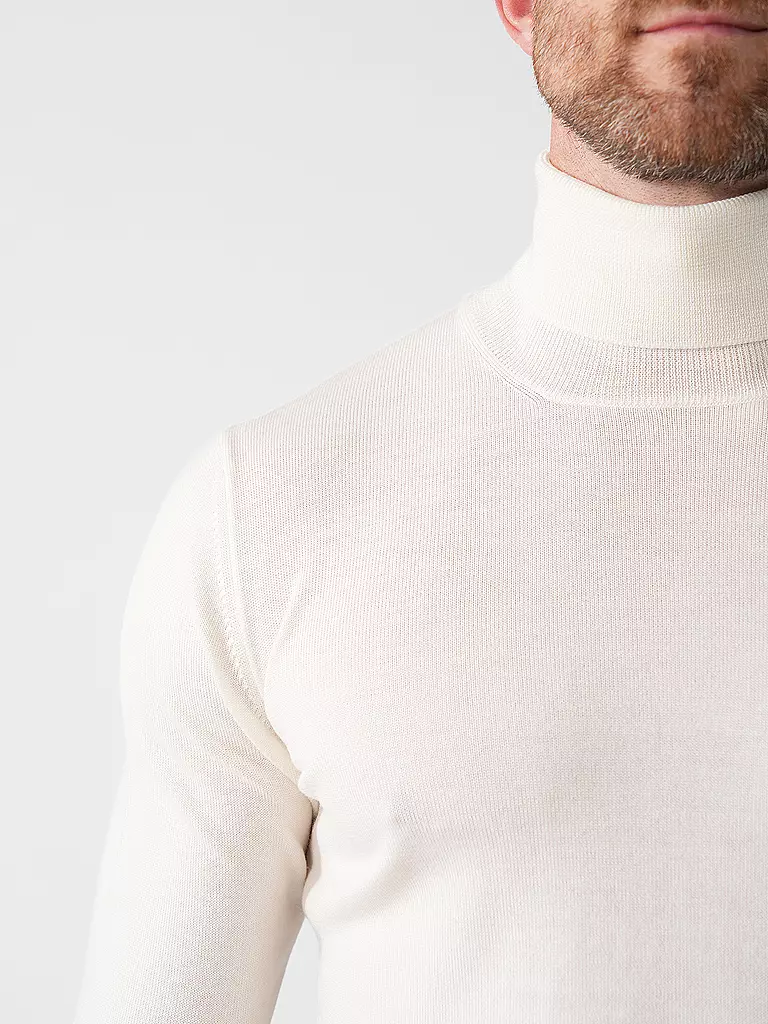 GRAN SASSO | Jersey de cuello alto | Crema