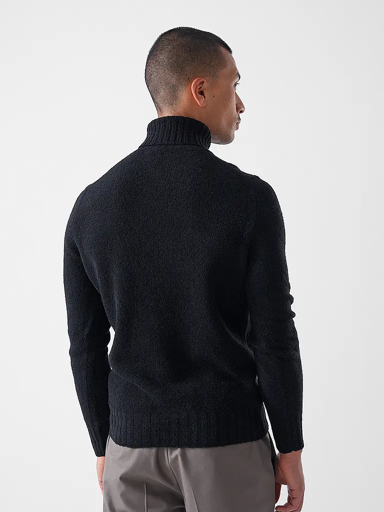 GRAN SASSO | Jersey de cuello alto | Negro