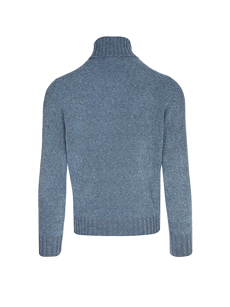 GRAN SASSO | Jersey de cuello alto | Azul claro