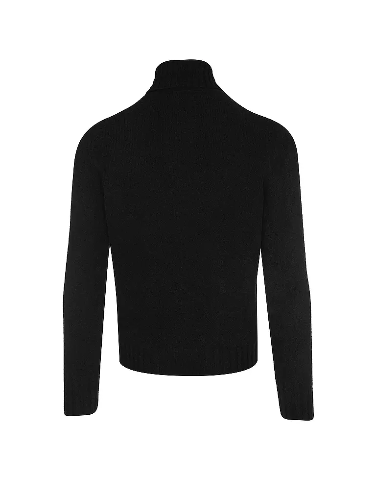 GRAN SASSO | Jersey de cuello alto | Negro