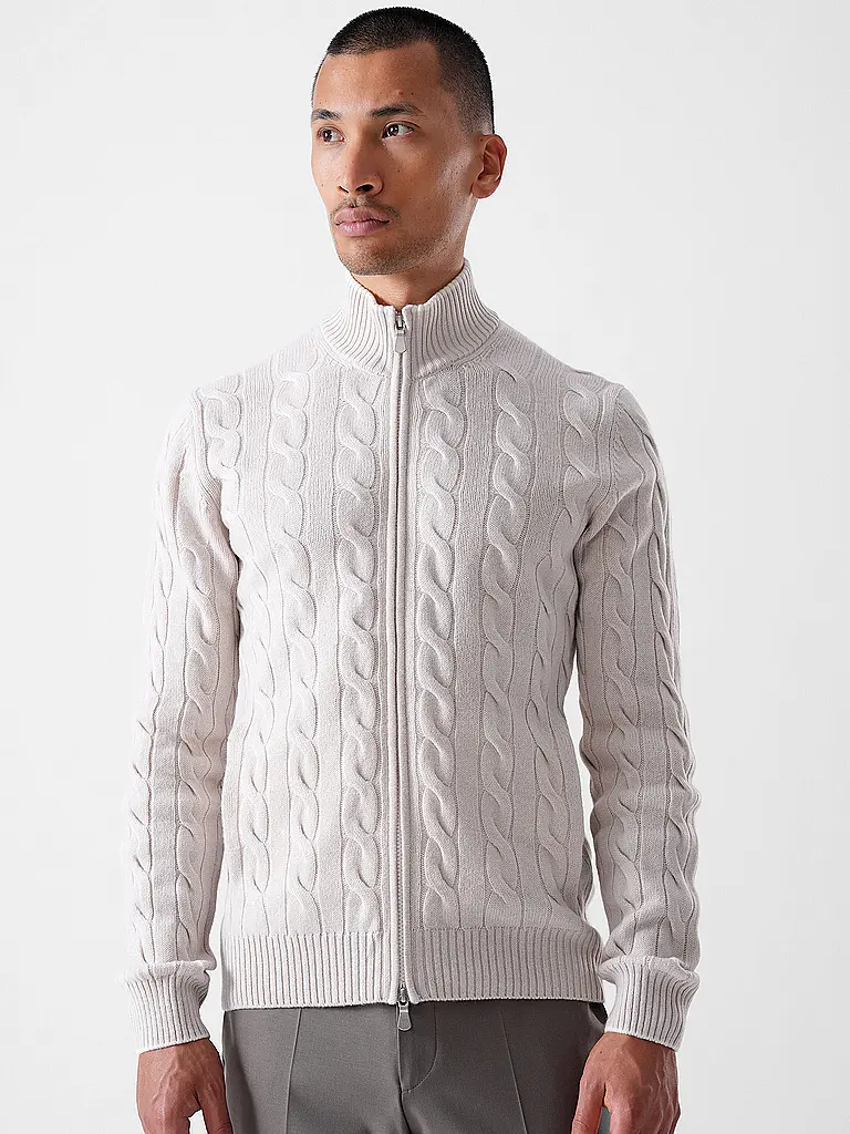 GRAN SASSO | Nombre del producto: Chaqueta de punto | Crema