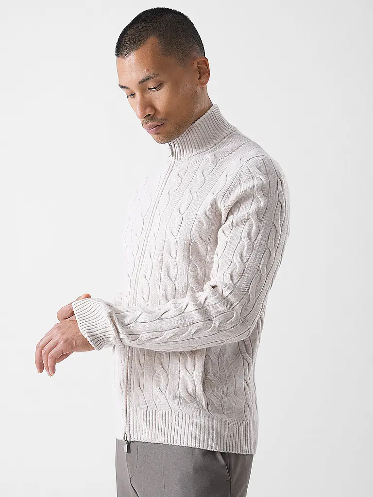 GRAN SASSO | Nombre del producto: Chaqueta de punto | Crema