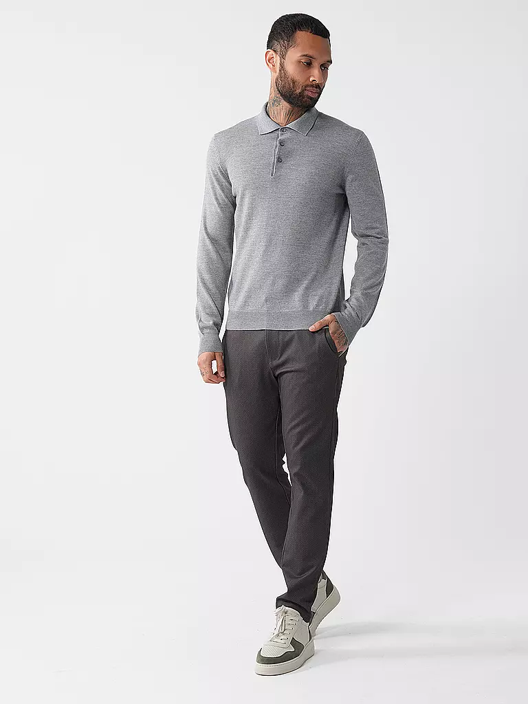 GRAN SASSO | Polo | Gris claro