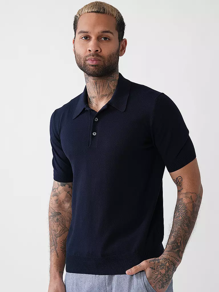 GRAN SASSO | Polo | Azul oscuro