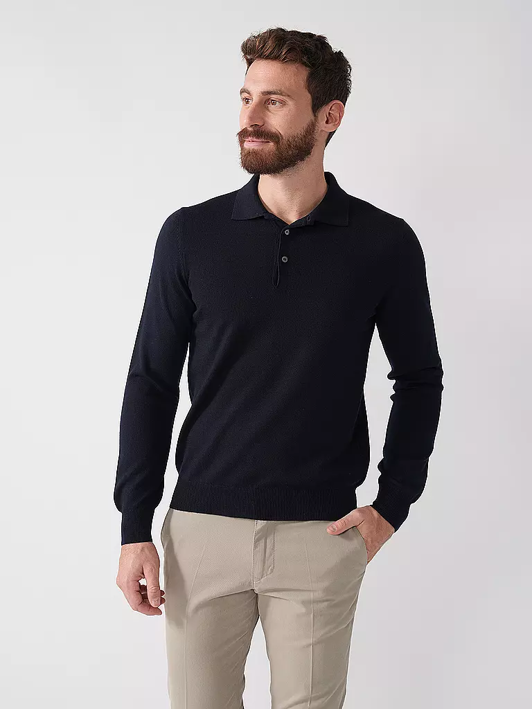 GRAN SASSO | Polo | Azul oscuro
