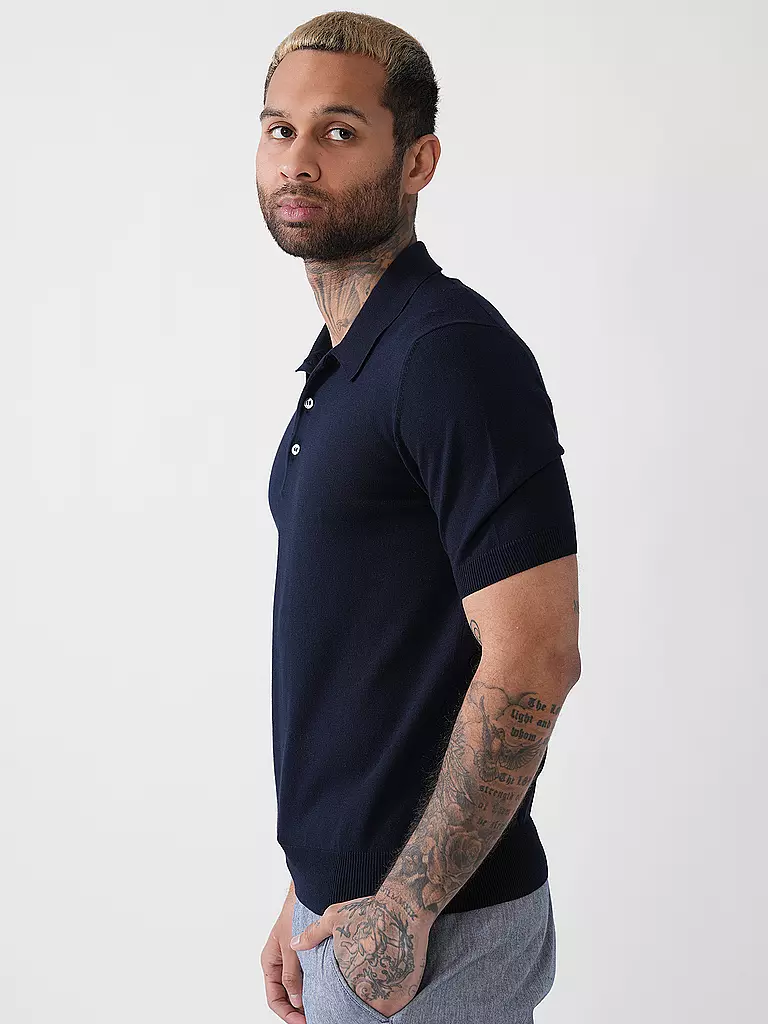 GRAN SASSO | Polo | Azul oscuro