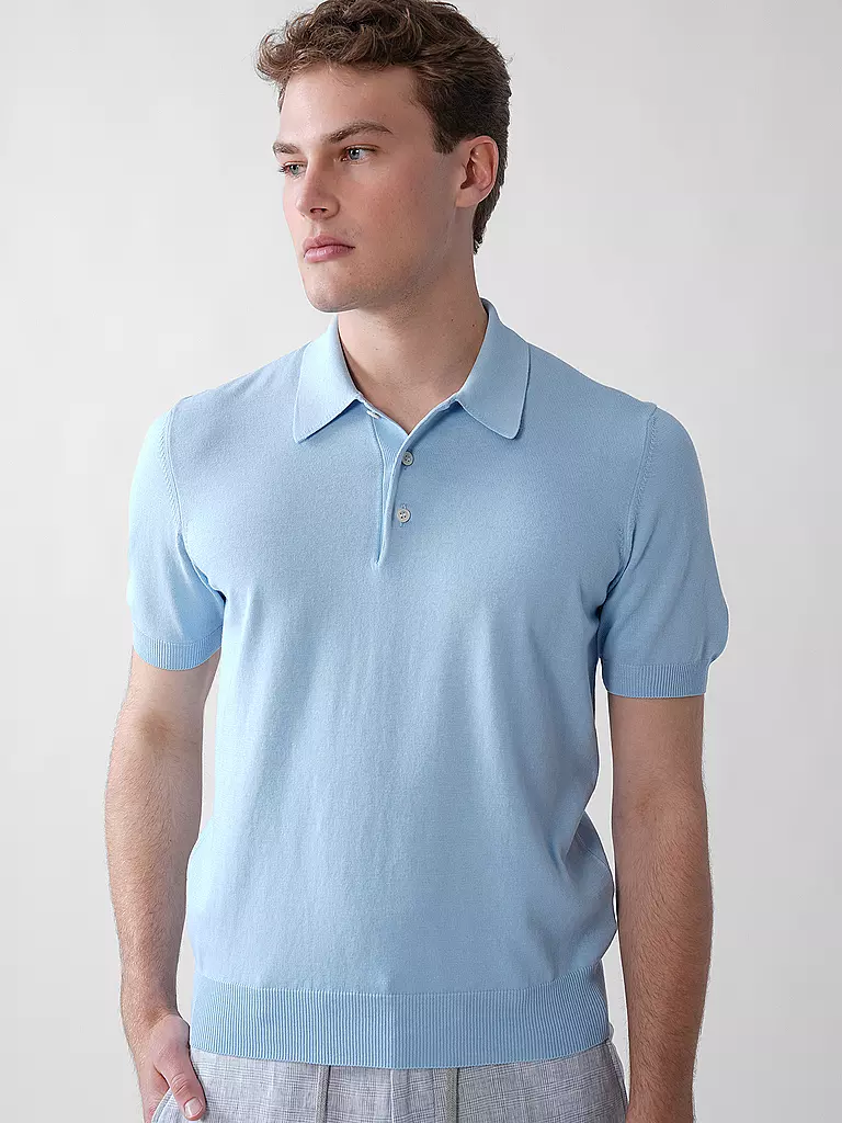 GRAN SASSO | Polo | Azul claro