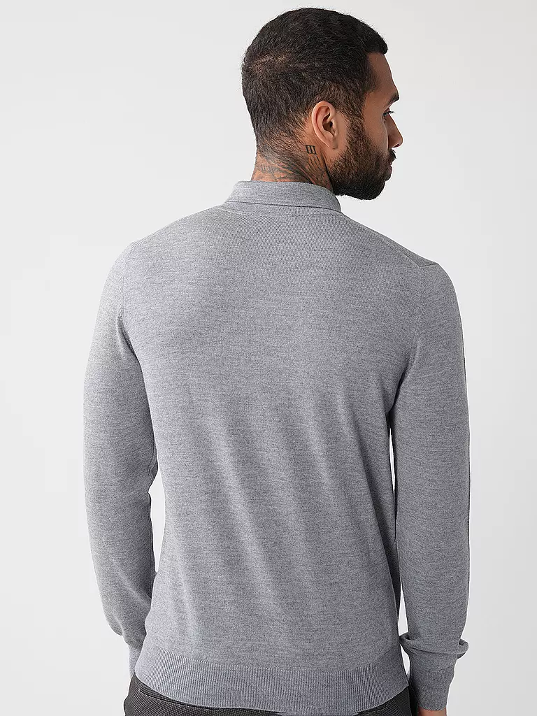 GRAN SASSO | Polo | Gris claro