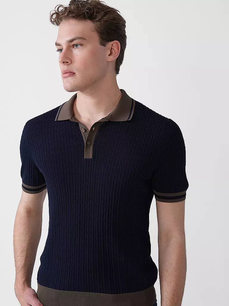 GRAN SASSO | Poloshirt  | Azul oscuro