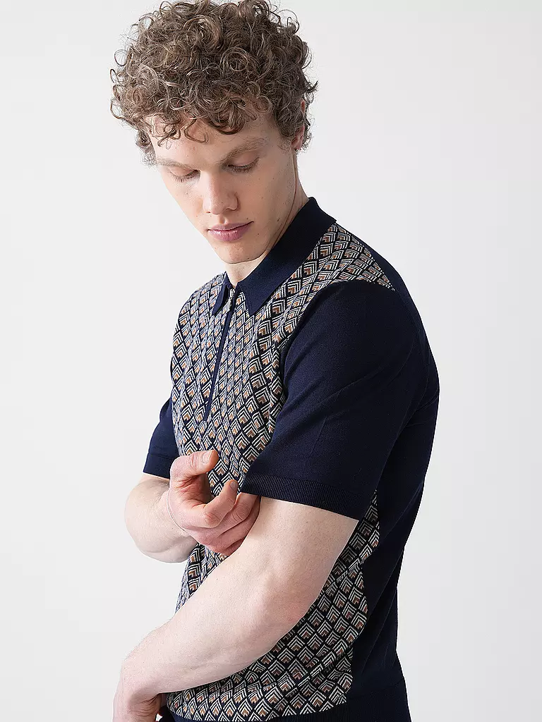 GRAN SASSO | Poloshirt  | Azul oscuro