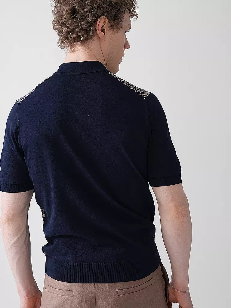GRAN SASSO | Poloshirt  | Azul oscuro