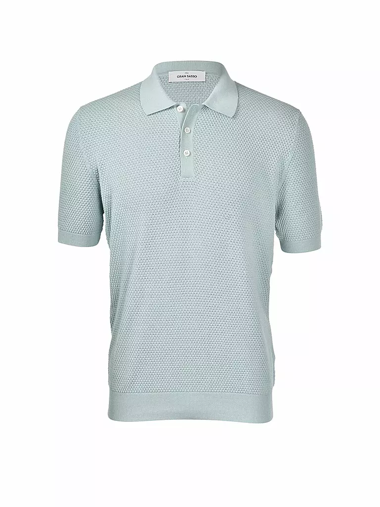 GRAN SASSO | Poloshirt | Azul claro