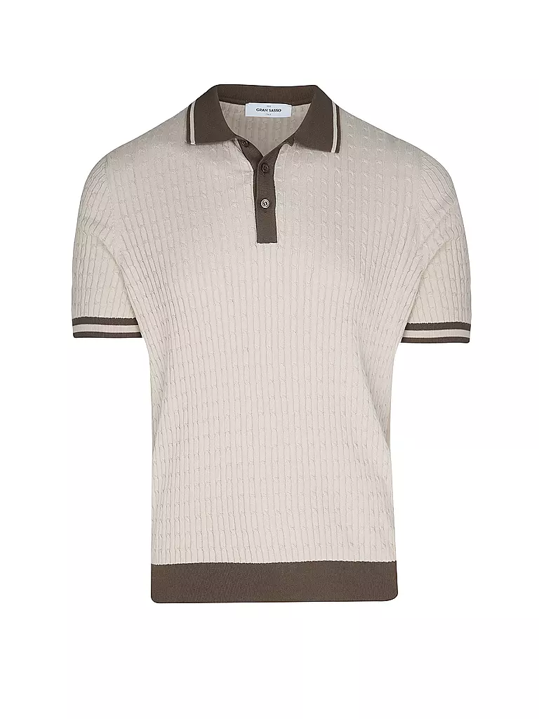 GRAN SASSO | Poloshirt | Beige