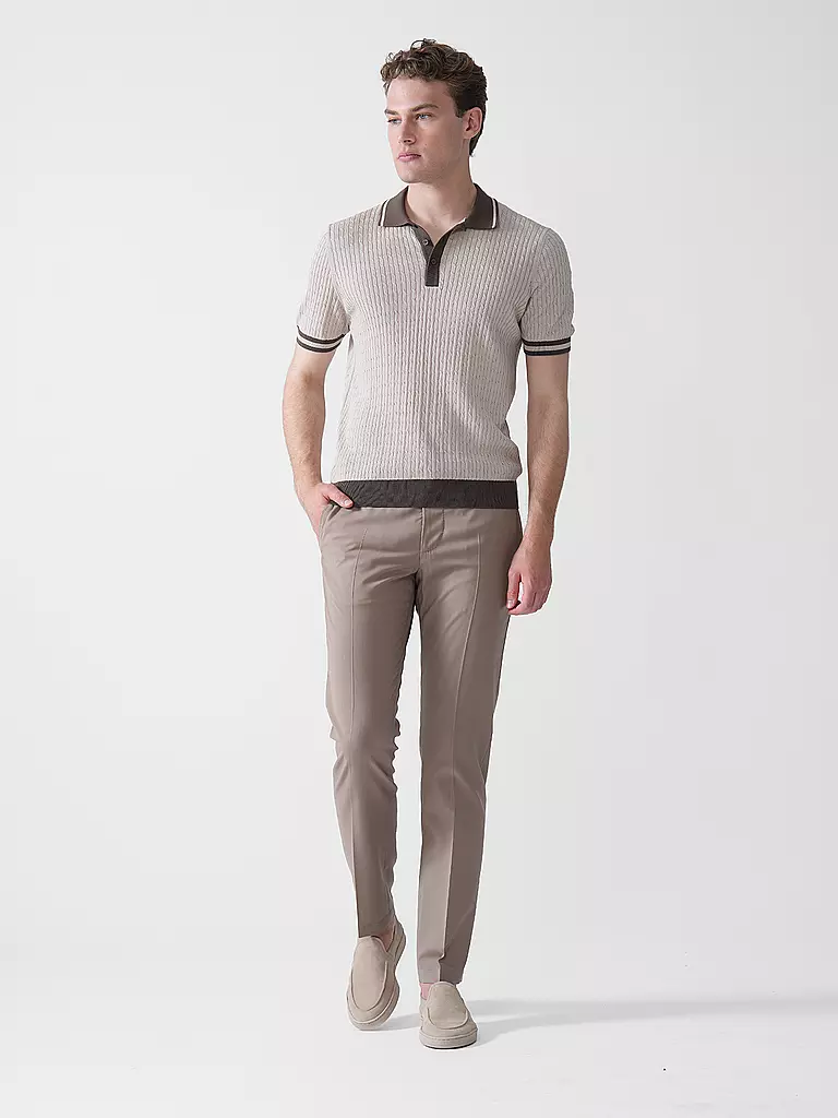 GRAN SASSO | Poloshirt | Beige
