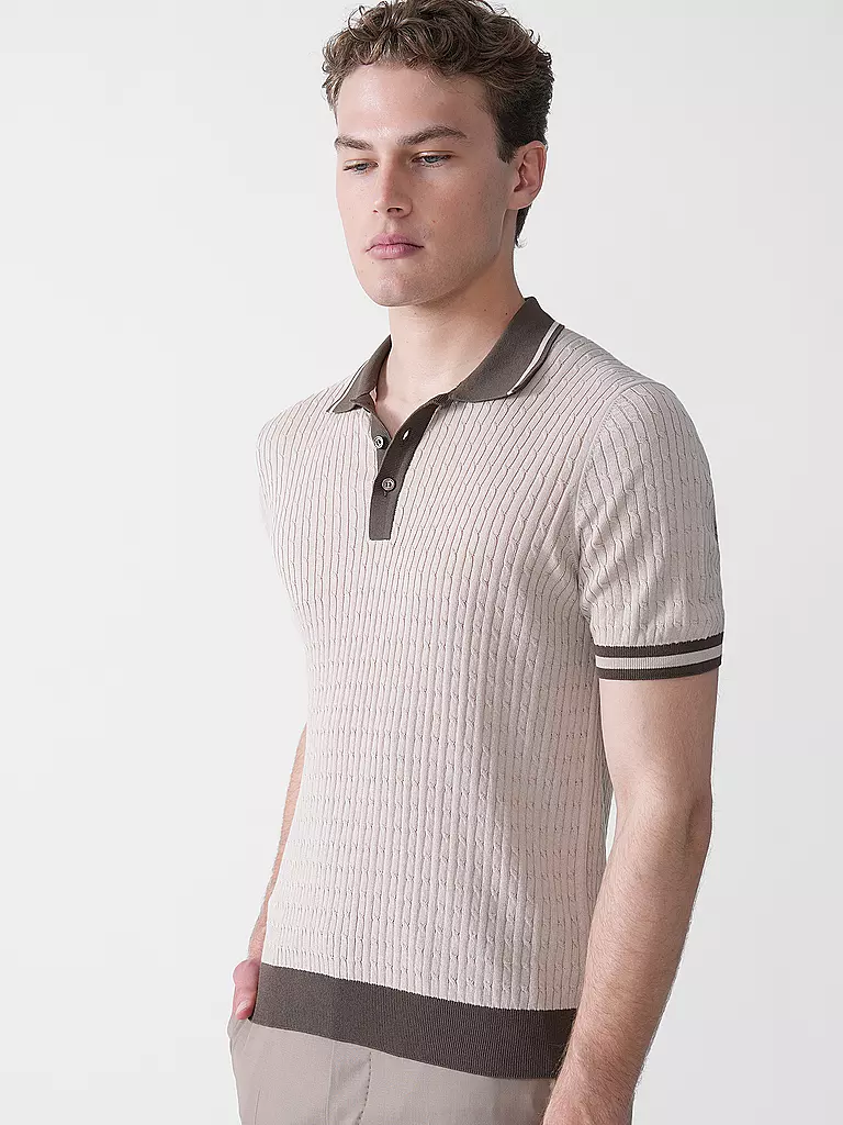 GRAN SASSO | Poloshirt | Beige