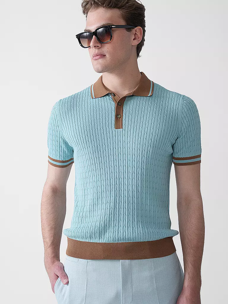 GRAN SASSO | Poloshirt | Turquesa