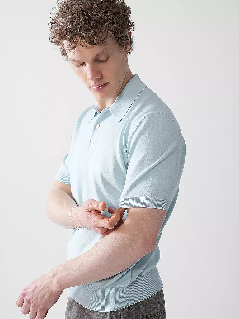 GRAN SASSO | Poloshirt | Turquesa