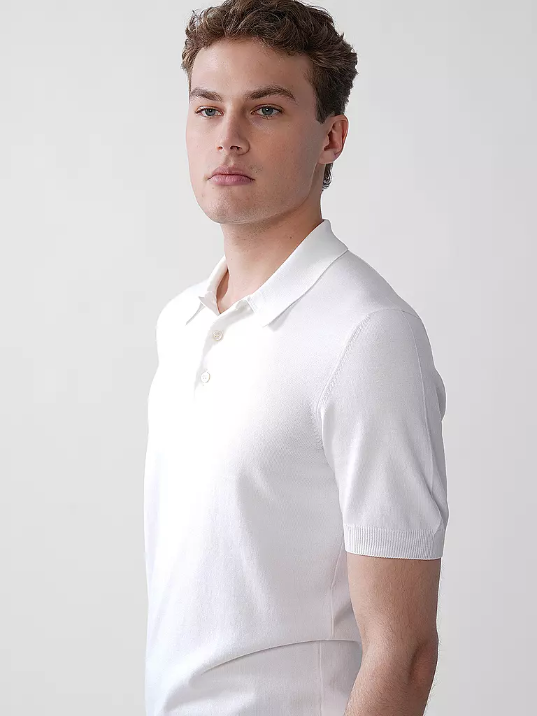 GRAN SASSO | Poloshirt | Blanco