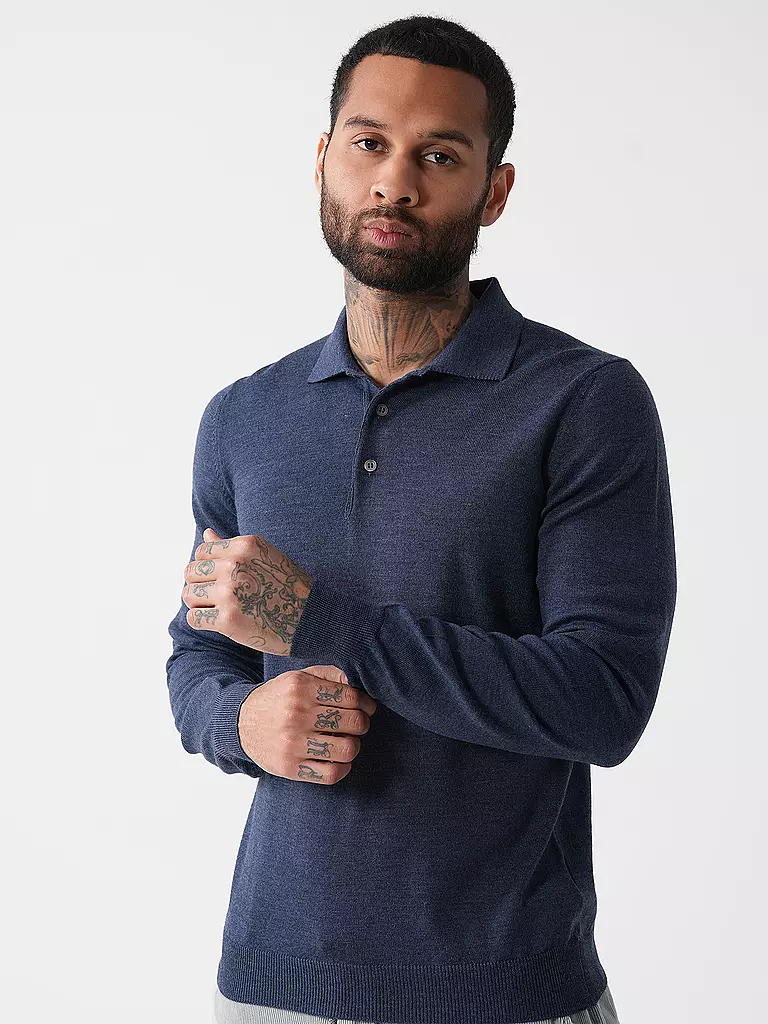 GRAN SASSO | Poloshirt | Azul