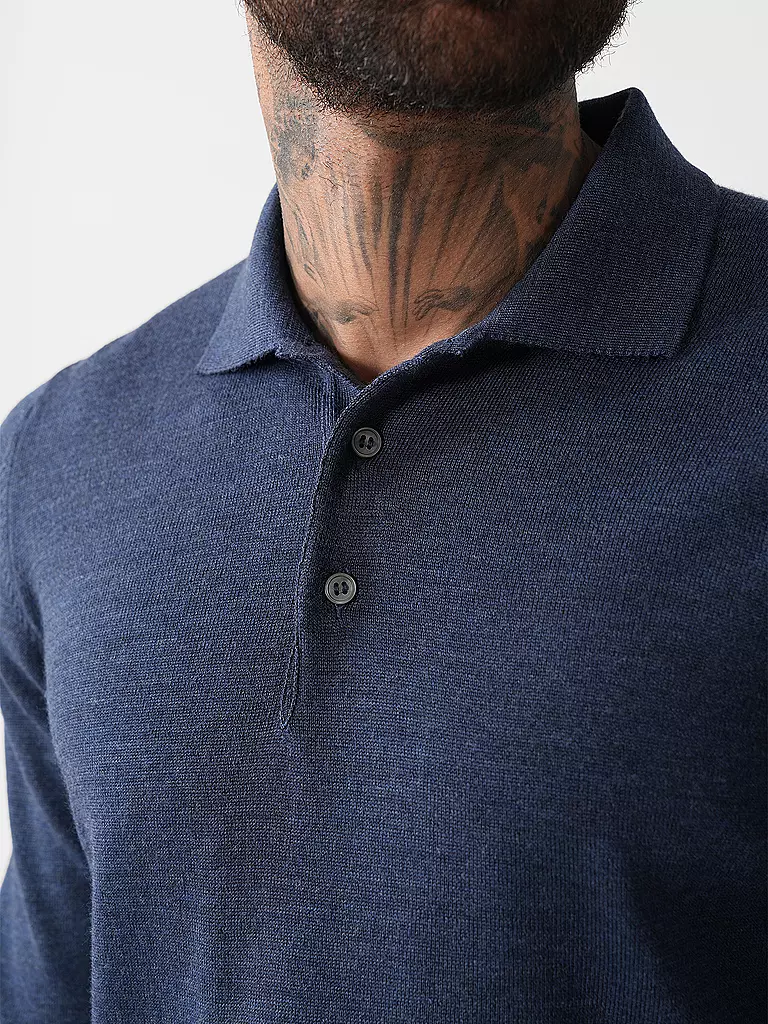 GRAN SASSO | Poloshirt | Azul