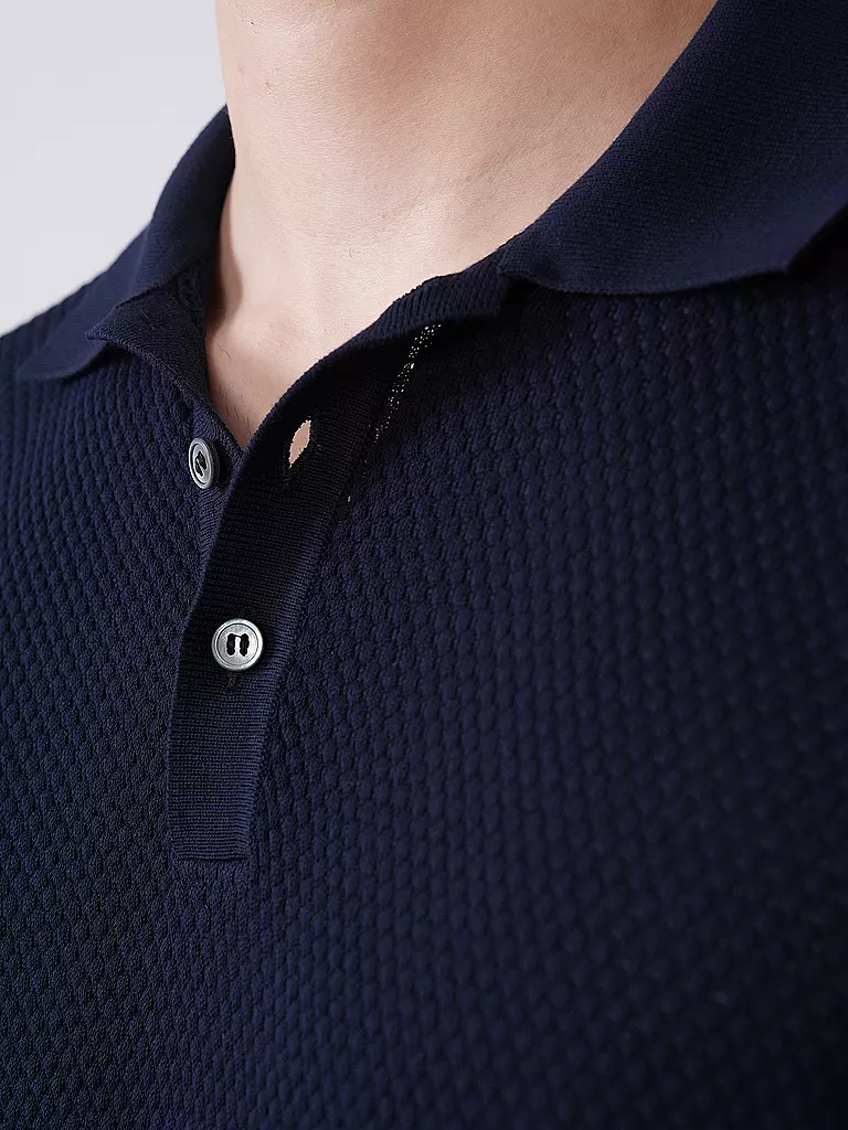 GRAN SASSO | Poloshirt | Azul oscuro