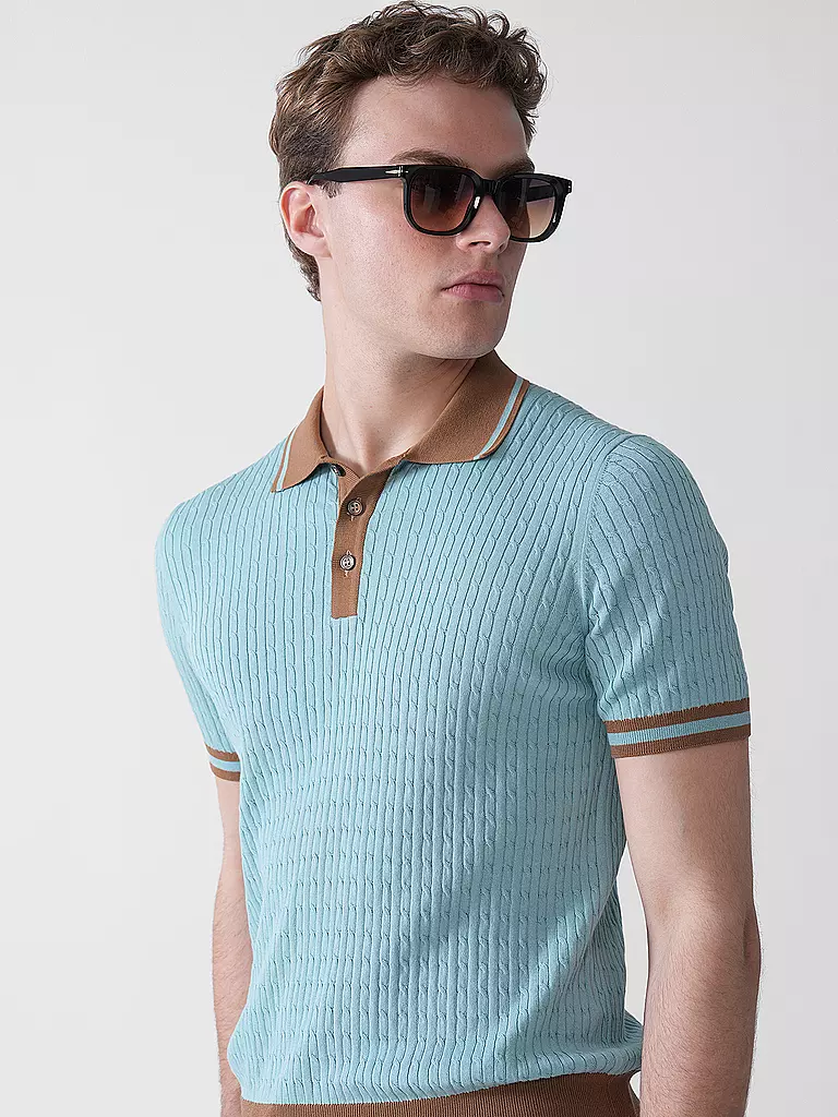 GRAN SASSO | Poloshirt | Turquesa