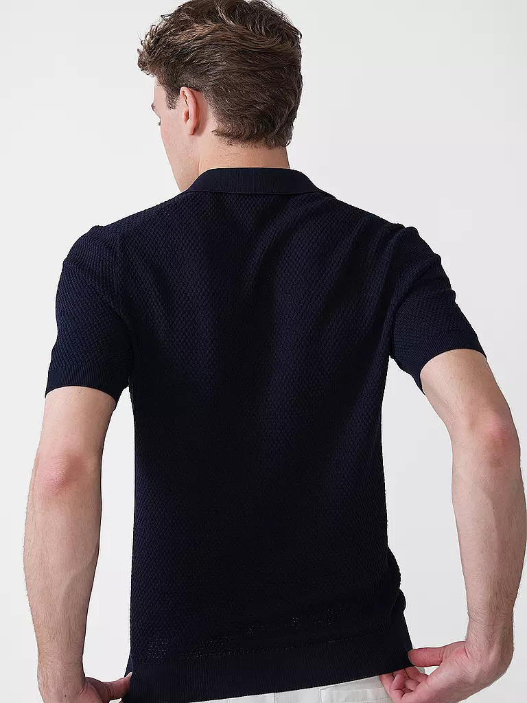 GRAN SASSO | Poloshirt | Azul oscuro