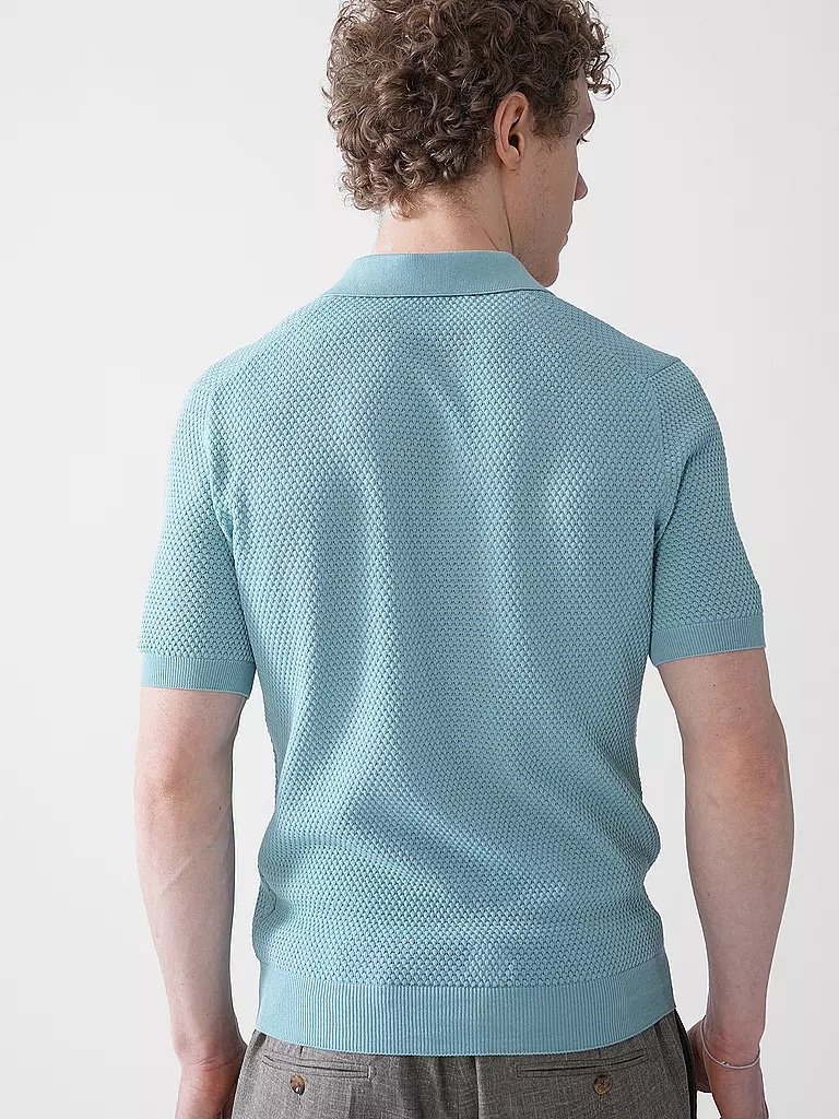 GRAN SASSO | Poloshirt | Azul claro