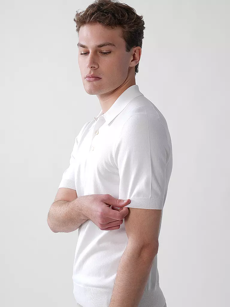 GRAN SASSO | Poloshirt | Blanco