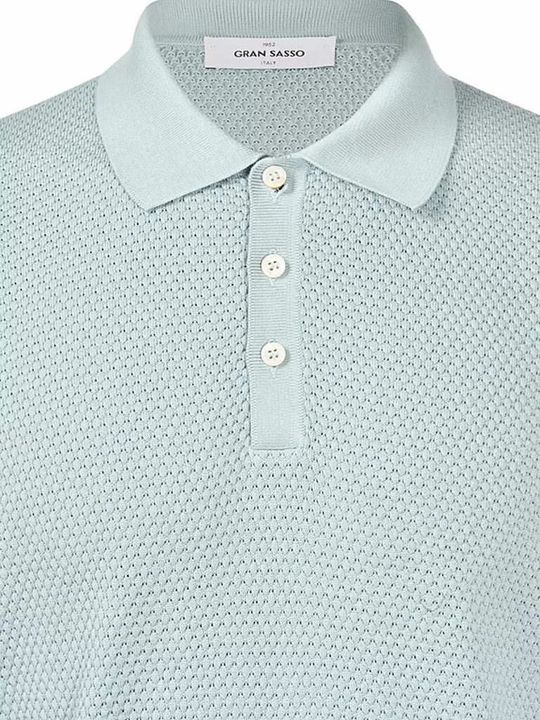 GRAN SASSO | Poloshirt | Azul claro