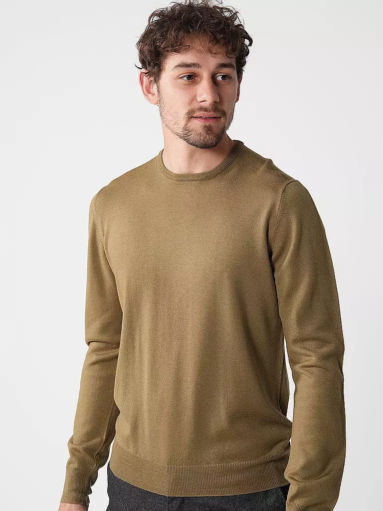 GRAN SASSO | Pullover | Oliva