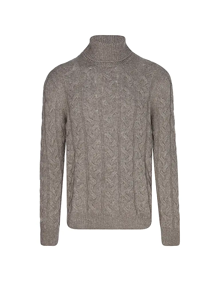 GRAN SASSO | Rollkragenpullover  | Marrón claro