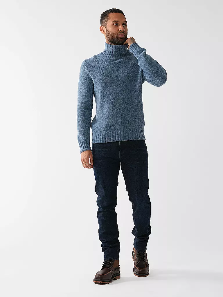 GRAN SASSO | Rollkragenpullover | Azul claro