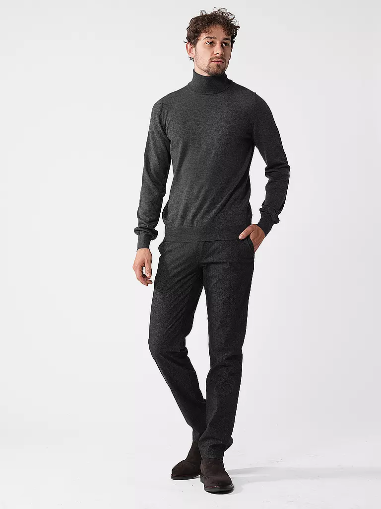 GRAN SASSO | Rollkragenpullover | Gris