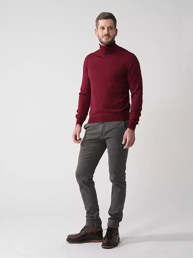GRAN SASSO | Rollkragenpullover | Rojo