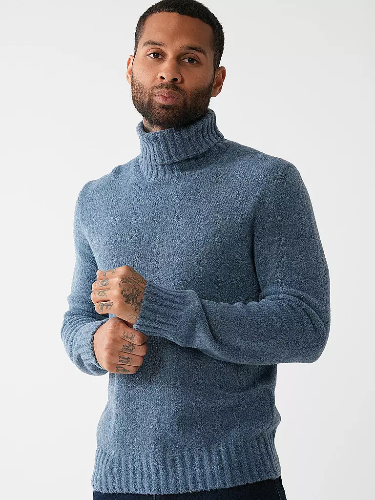 GRAN SASSO | Rollkragenpullover | Azul claro