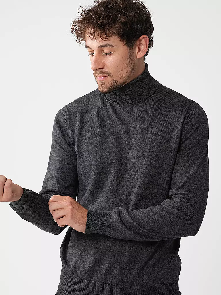 GRAN SASSO | Rollkragenpullover | Gris