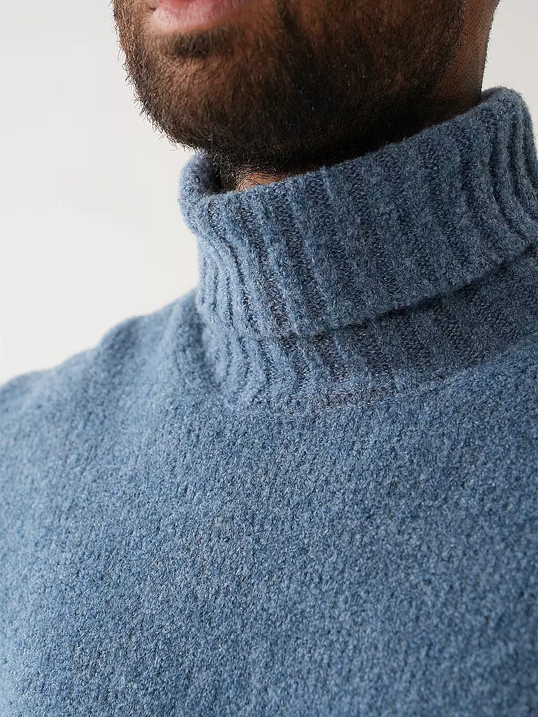 GRAN SASSO | Rollkragenpullover | Azul claro